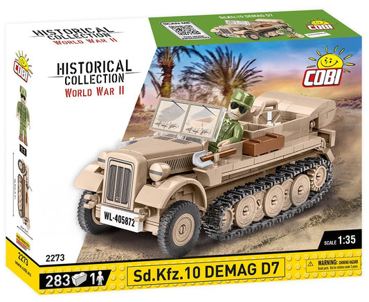 COBI Sd.Kfz. 10 Demag D7: Set #2273