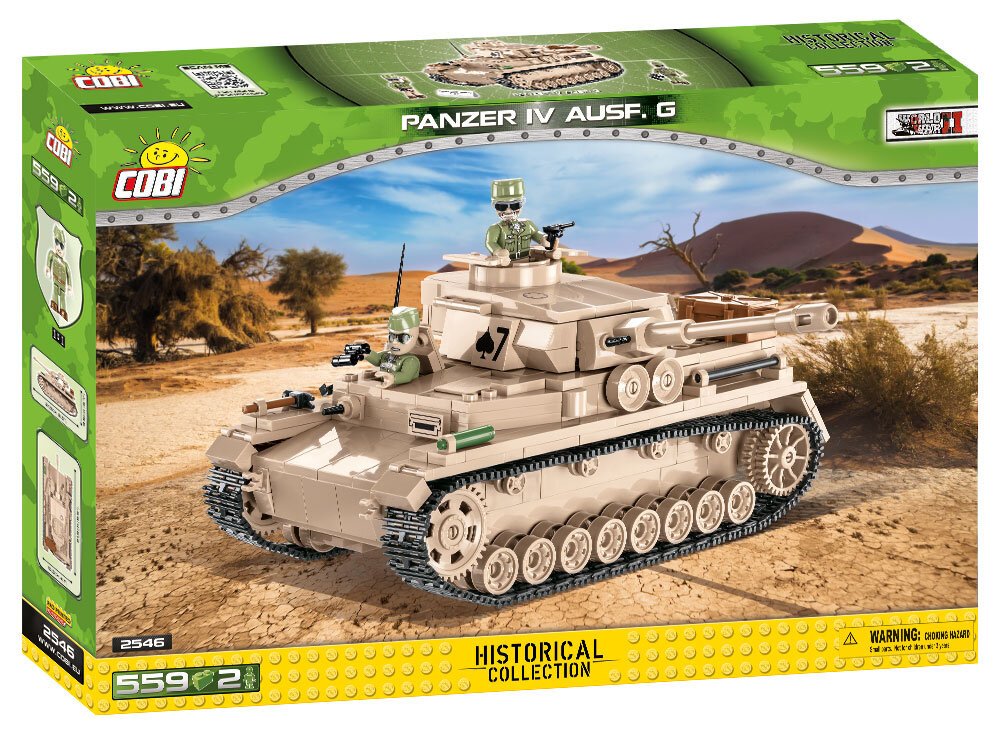COBI Panzer IV Ausf. G Tank: Set #2546