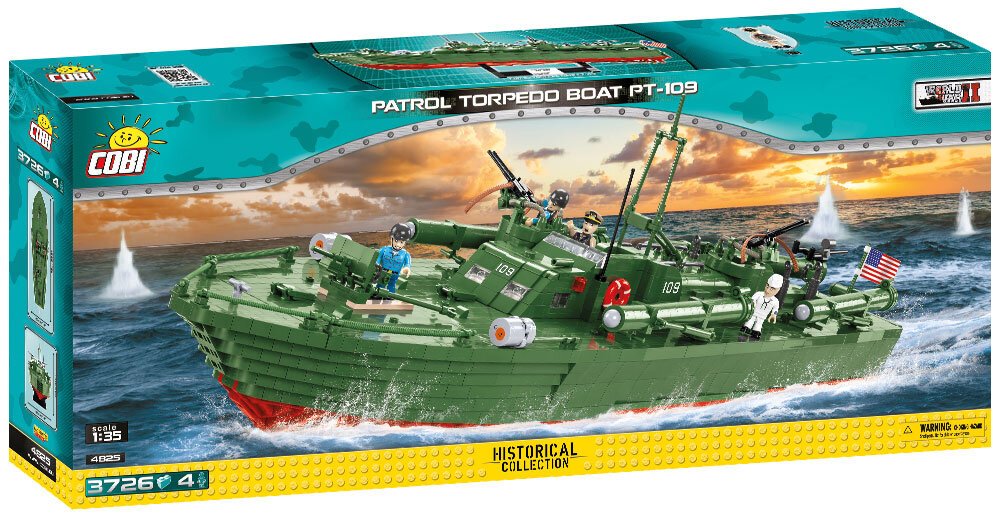 COBI Patrol Torpedo Boat PT-109: Set #4825