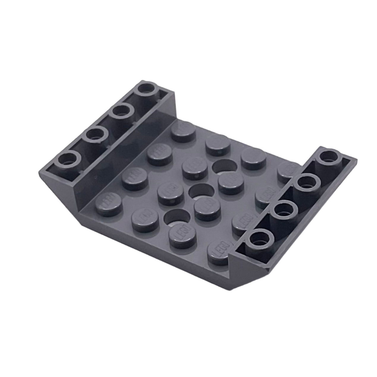 Slope Inverted 45 6x4 Double with 4x4 Cutout and 3 Holes, Part# 60219