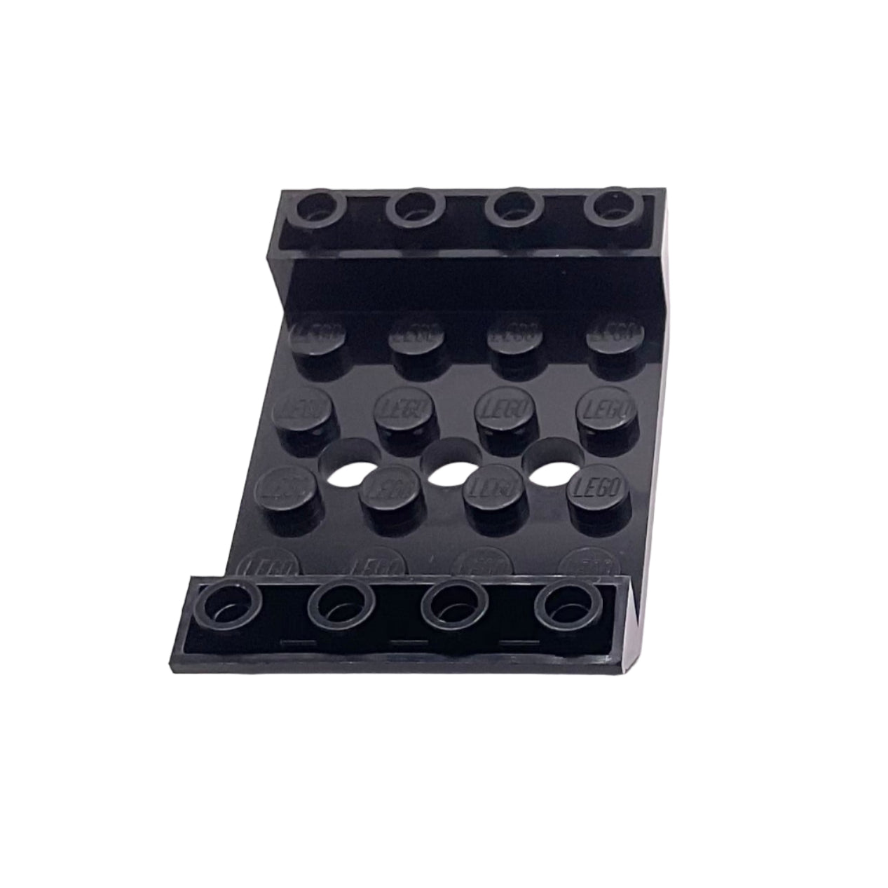 Slope Inverted 45 6x4 Double with 4x4 Cutout and 3 Holes, Part# 60219